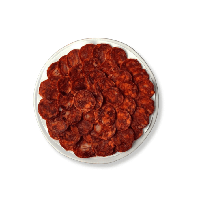 Chorizo ibérico de Bellota vom spanischen Eichelschwein | geschnitten | 80g